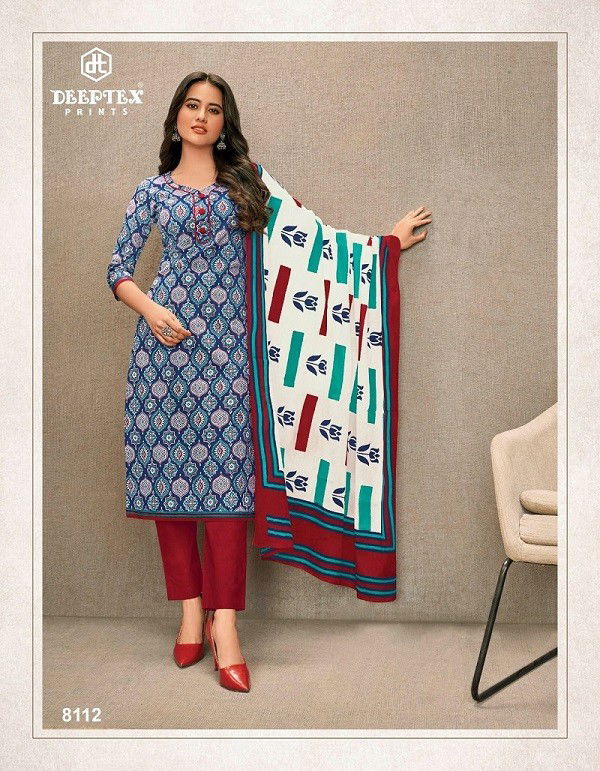 Deeptex Miss India Vol 81 Printed Cotton Dress Material